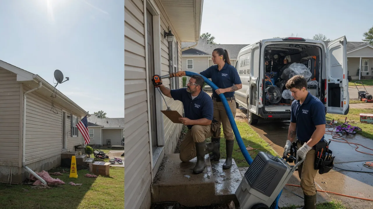 Ceiling Water Damage Restoration in Spicer, MN near me